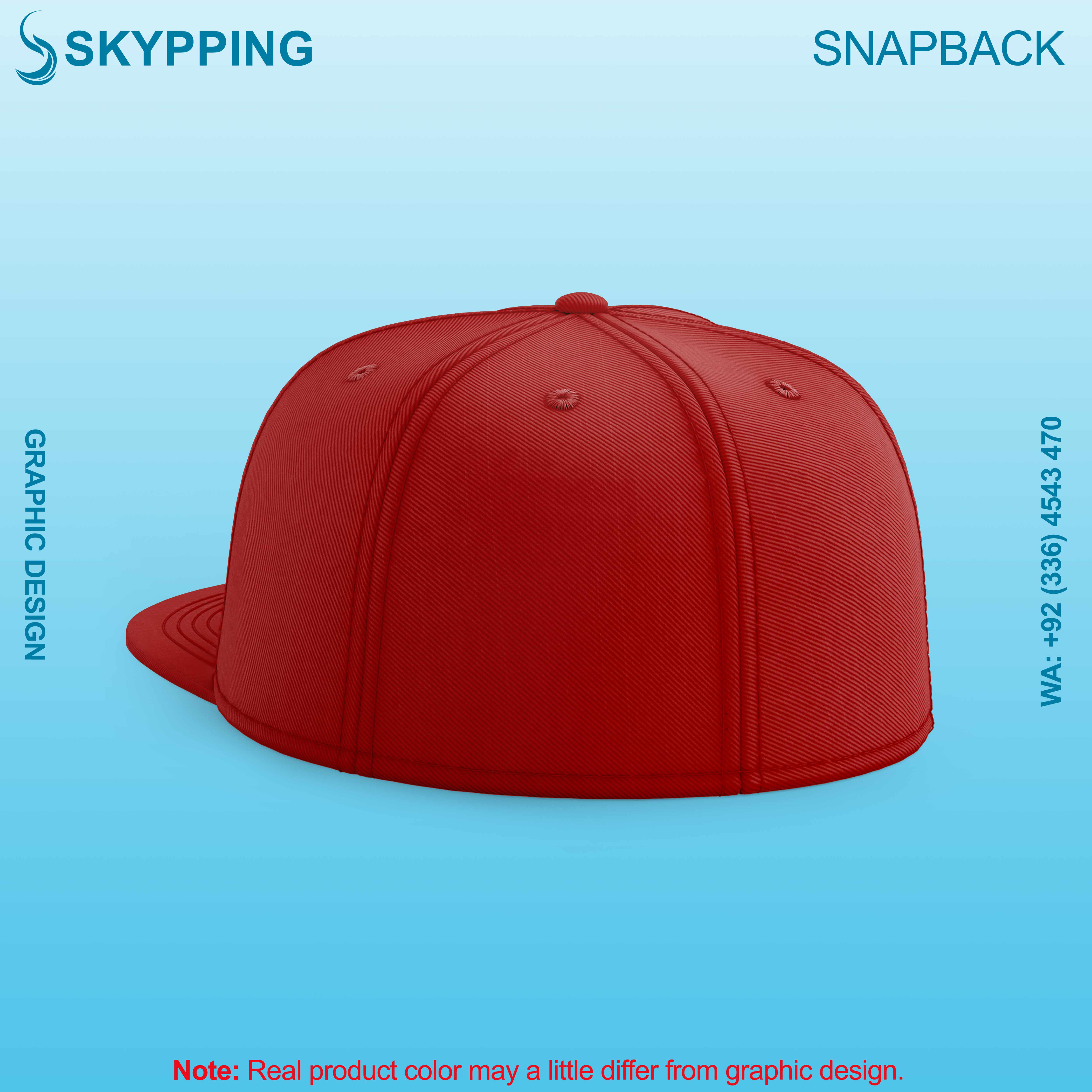 Snapback Hat - 6 Panel